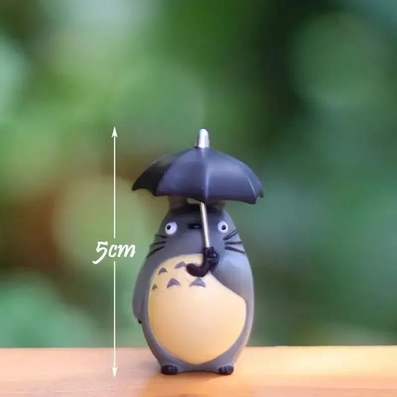 My Neighbor Anime Hayao Miyazaki Totoro Action Figure Toy Mini Garden PVC Action Figures Decoration Cute Kids Toys Birthday Gift