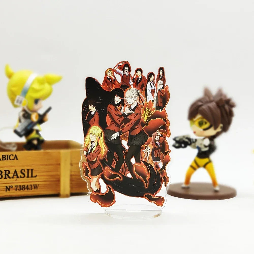 Hot sale Kakegurui Yumeko kirari Meari Ryota anime Japanese acrylic standee figurines  mjvl