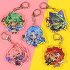 SK8 the Infinity Anime Keychains, Cosplay Figure, Reki Kyan, Langa, Hasegawa, Miya, Cheery Blossom Key Ring, Fans Collection, Pr