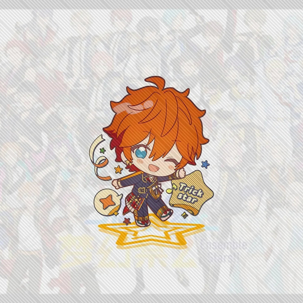 10CM game Ensemble Stars!! Acrylic Stand Model Desk Decor Cosplay Characters Ornament Accessories Good Christmas Gifts