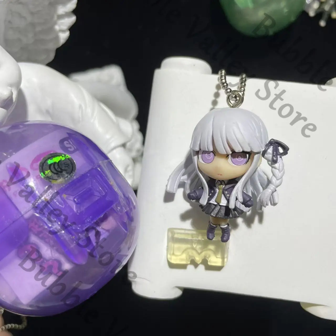 Danganronpa Funko Pop Genuine Anime Enoshima Junko Naegi Makoto Nanami ChiaKi Cosplay Capsule Garage Kits Cartoon Figurine Model Xmas Gift