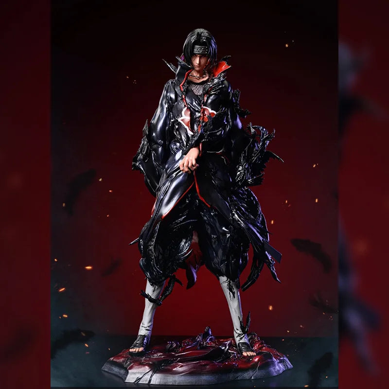 Tiemu Uchiha Sasuke Hatake Kakashi Anime Figure GK Action Figurine Pvc Statue Model Doll Desk Decora Toy Christmas Gift