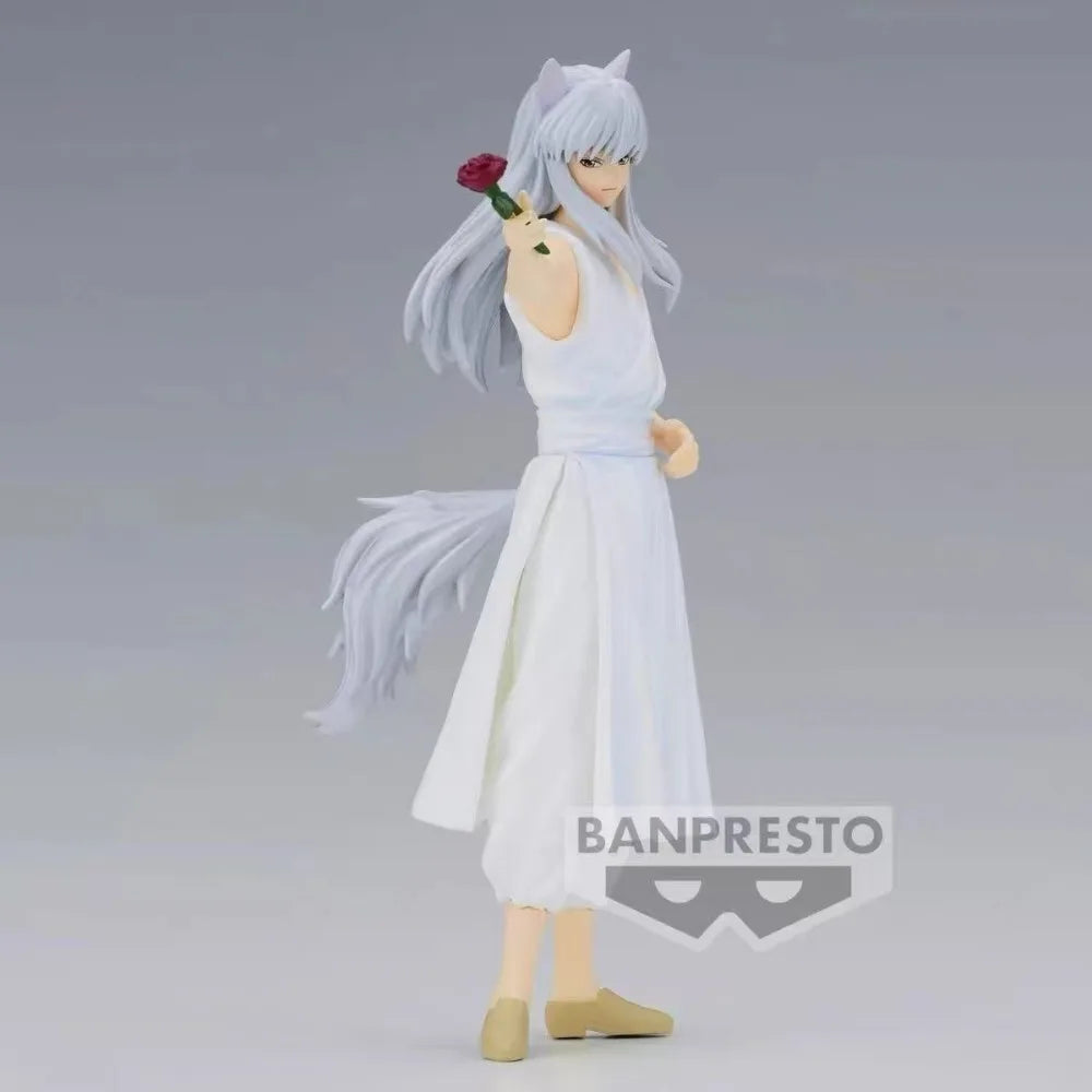 Original Genuine Bandai Banpresto DXF Yuyu Hakusho Kurama And Youko Kurama PVC Figure Model Anime Desktop Ornament Toy Gift
