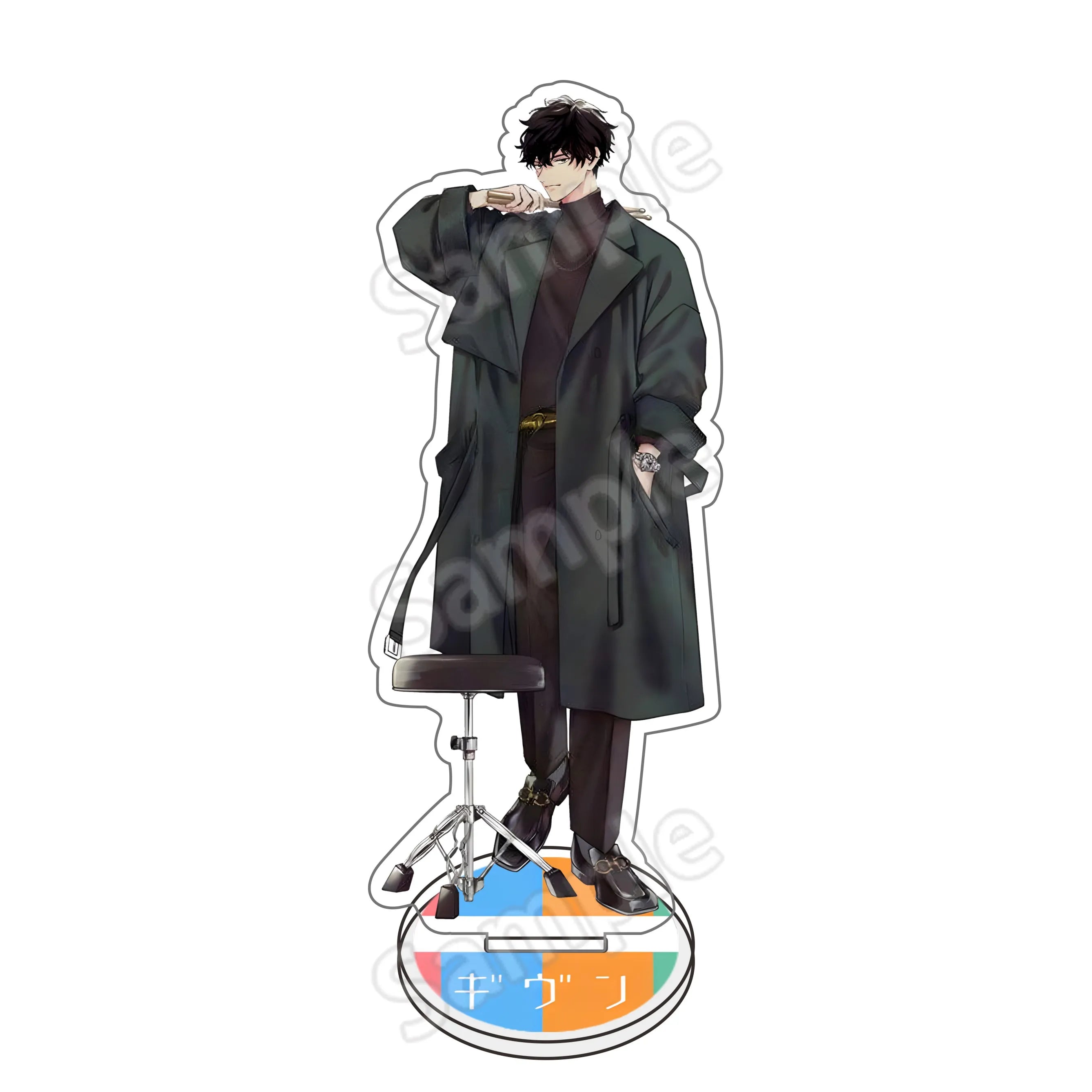 Given Satou Mafuyu Hot BL Anime 15CM Acrylic Stand Desk Decor Display Figure Cartoon Merch Gift for Friends Fan gift