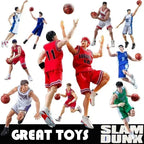 SLAM DUNK GREAT TOYS GT Dasin model Hanamichi Sakuragi Mitsui Hisashi Rukawa Kaede Miyagi Ryota Kogure Sawakita action figure