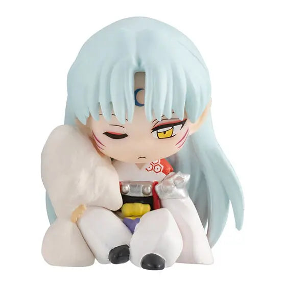BANDAI Inuyasha Action Figures Model Sesshoumaru Kagome Sleep Series Gashapon  Ornament Genuine Collect