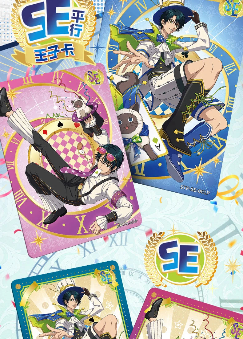 Genuine KAYOU New The Prince of Tennis Card Shining Moment Chapter Peak Pack Animation Character SE BP Collection Card Toys Gift