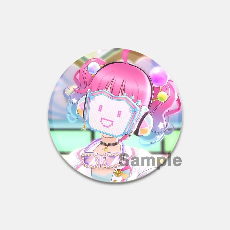 Anime Love Live! Brooch for Backpack Cartoon Figure Honoka Kousaka/Maki Nishikino Lapel Pins Badge Accessorie Clothes Decoration