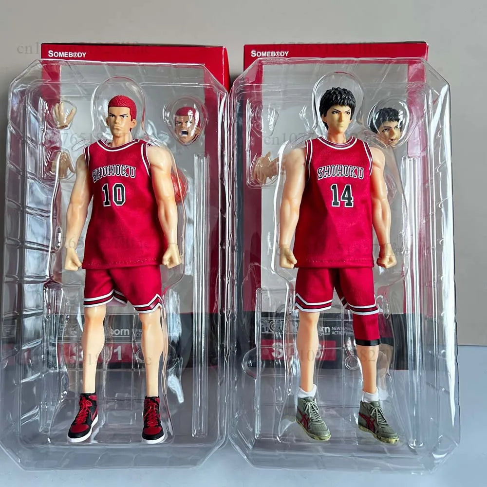 Slam Dunk Shohoku Basketball Player Rukawa Kaede Sakuragi Hanamichi Multiple Figure Eborn SD01 SD03 Action Figure Model Toys