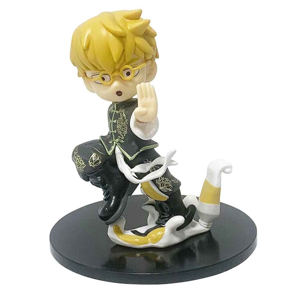 Anime Mob Psycho 100 Figures Reigen Arataka Q Edition Kawaii Figurine Toy Model Doll Desktop Ornaments Collectible Toy