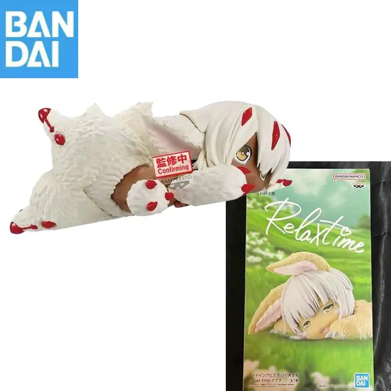 Bandai Namco Banpresto Made In Abyss: The Golden City of The Scorching Sun Nanachi Faputa Relax Time Figure Model Collector Toy