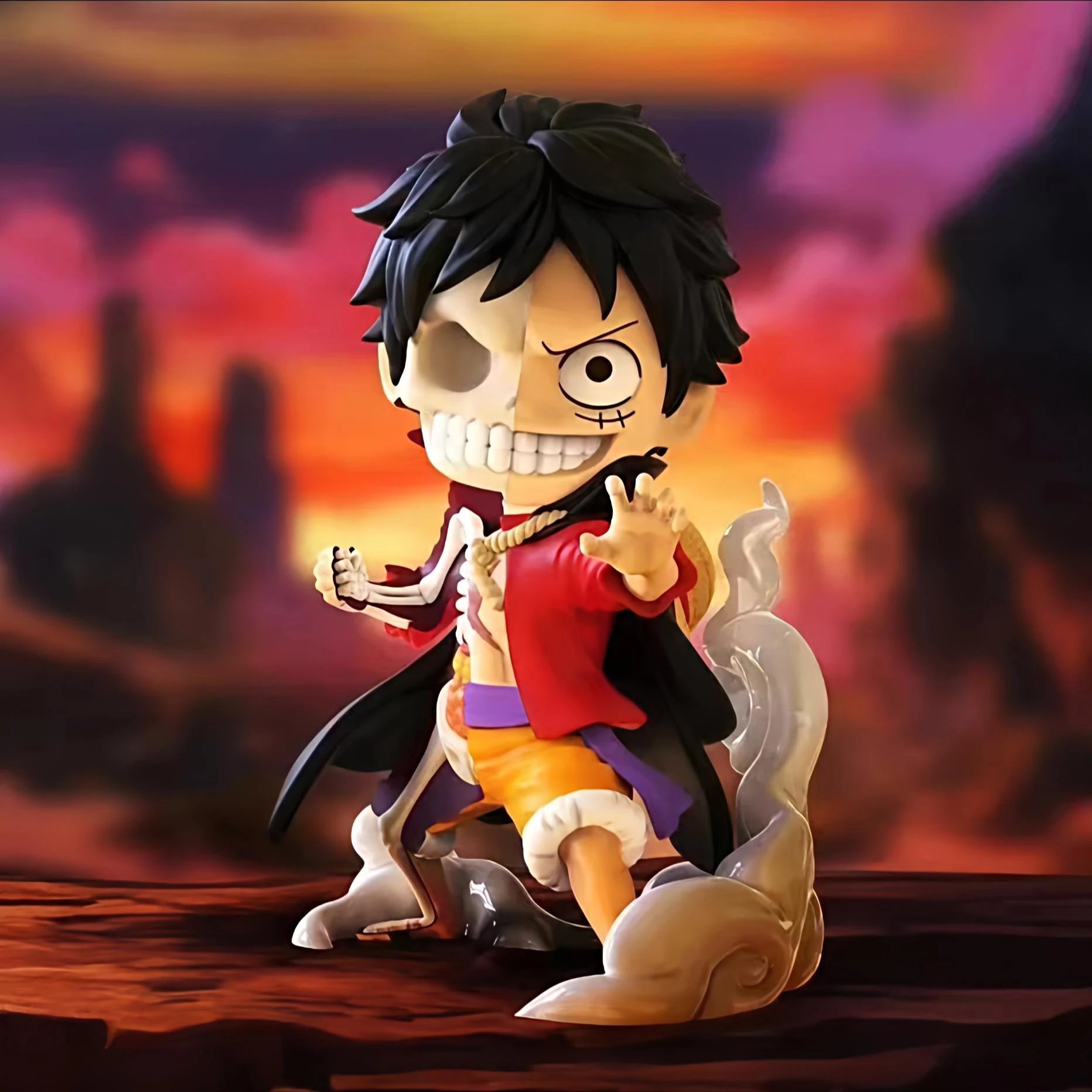 【 In Stock 】 Genuine Mightyjayy One Piece And One Country Ghost Island Battle Series Semi Dissection Blind Box Seventh Generatio