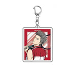 NEW THE PRINCE OF TENNIS Acrylic Keychain Lovely Baby Bag Charms Pendant Friends Gift Fans Fun Key Chain Cute Souvenir Creative