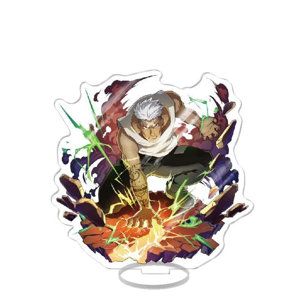 NEW Japan Anime Fullmetal Alchemist Acrylic Stand Model Figure Cosplay Plate Holder Topper Fans Christmas Desk Decor Plate Gift