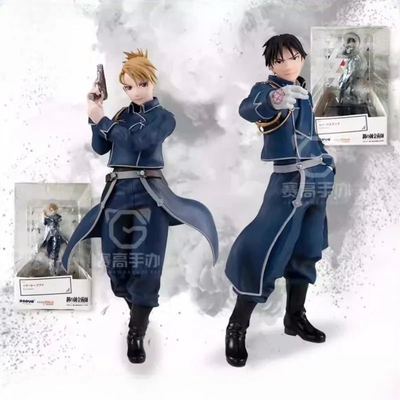 Fullmetal Alchemist Anime Figure - Pop up Parade Roy Mustang Riza Hawkeye Collectible Model Toy for Gifts