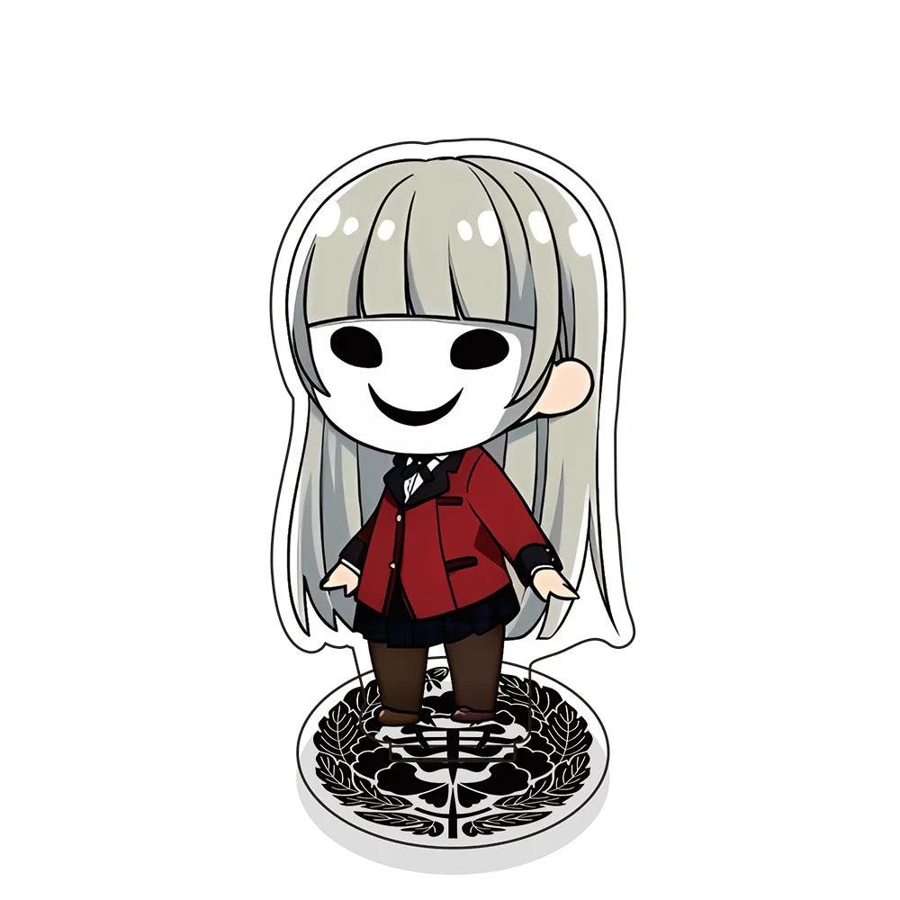 Anime Kakegurui 10cm Chibi Acrylic Stand - Cute Anime Character Figure, Collectible Display, Desk Decor, Perfect Gift for fans