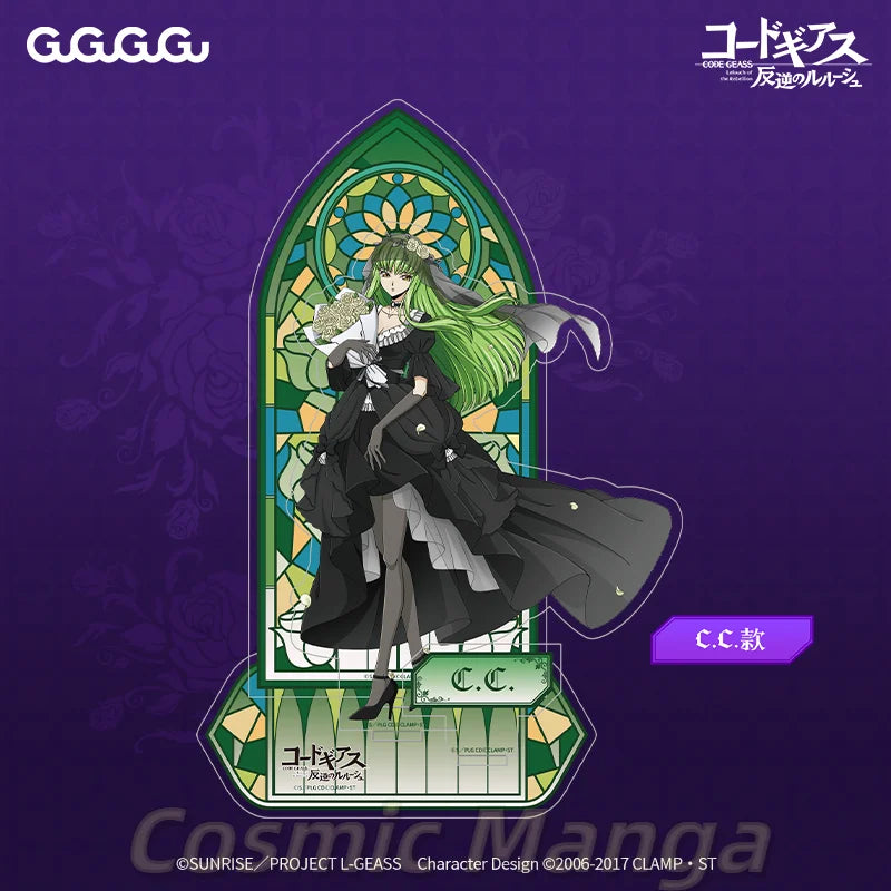 Code Geass Lelouch Lamperouge C.C. Acrylic Stand Figure Desktop Collection Cosplay Standing Sign Collection Game Anime
