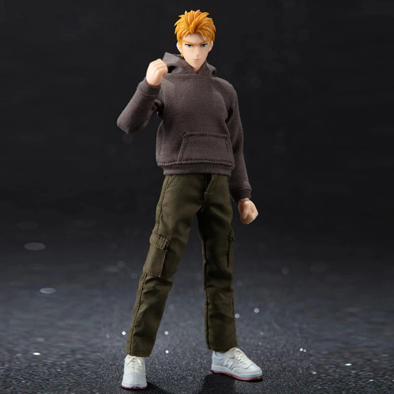 Dasin/Great Toys/GT Initial D Takahashi Ryosuke/Keisuke Fujiwara Takumi SHF 1/12 16cm/6 inch PVC Action Figure Model In Stock