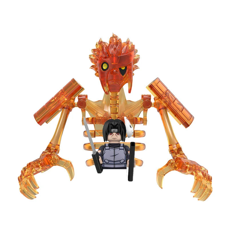 Naruto Animation Game Peripheral Toys Susanoo Sasuke Itachi Kakashi Obito Madara Shisui Anime Action Model Figures Collection