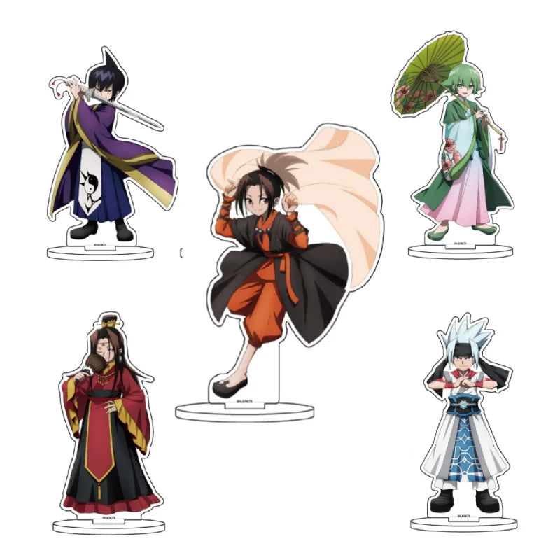 Anime Figure SHAMAN KING Standing Model Plate Desk Decor Standing Gift Tachikawa Kei Acrylic Stand Model Plate Cosplay Toy
