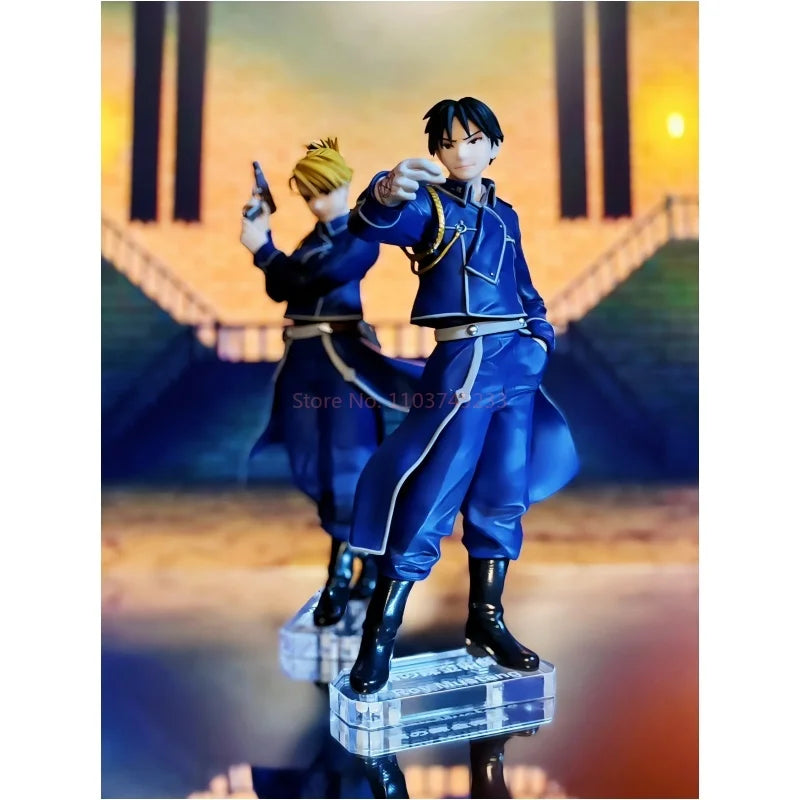 Hot Sale Original Gsc Pop Up Parade Fullmetal Alchemist Fa Roy Mustang Riza Hawkeye Anime Figure Collection Model Gifts