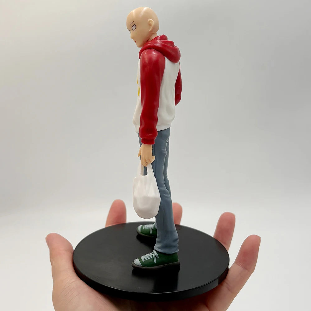 One Punch Saitama PVC Action Figure 16cm One Punch Man Funny Collect Model Toys Gift