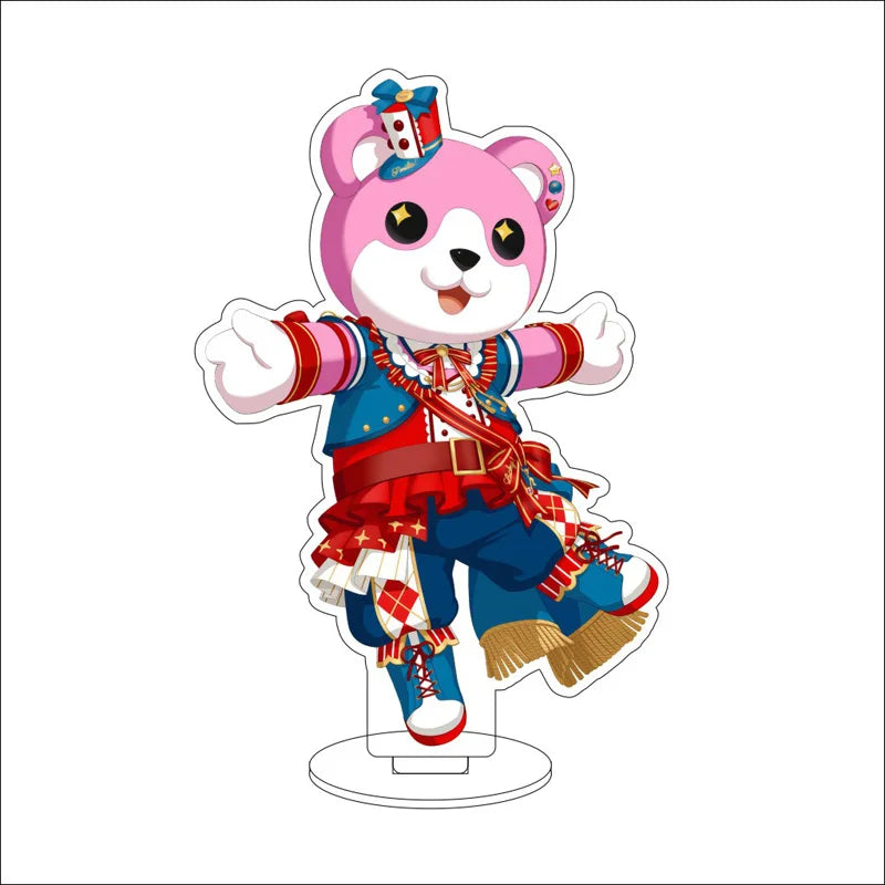 Anime BanG Dream! Acrylic Stand Ornaments Kasumi Toyama Ran Mitake Aya Maruyama Yukina Minato Figure Stand Halloween Gifts