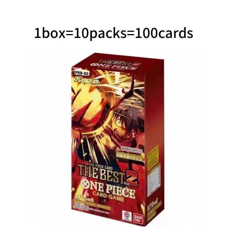 Bandai One Piece Anime TCG Collection Card Booster Box - the Will to Inherit Op13 Prb02 - Anime Themed Toy Gift for Birthday