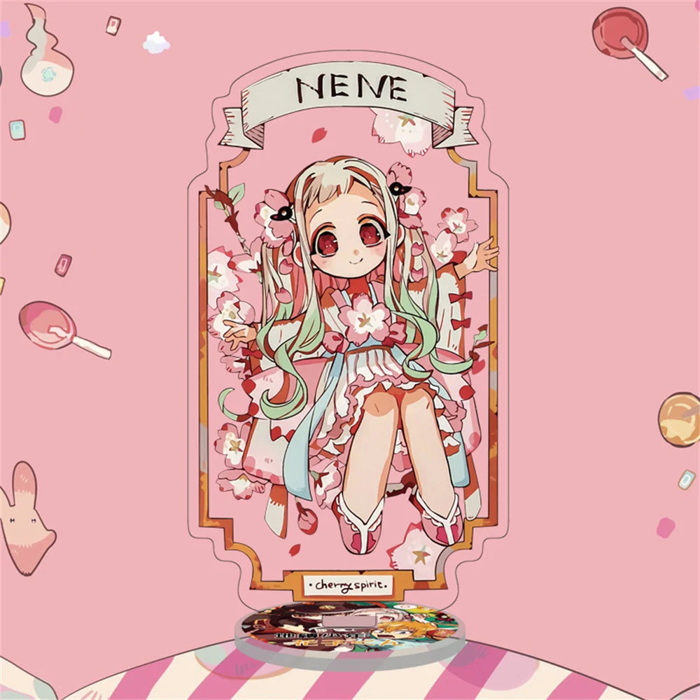 15CM Charm Anime Toilet-bound Hanako-kun Acrylic Stand Model Cosplay Characters Ornament Accessories Good Collection Gifts