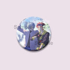 Cartoon Figure Miya Chinen Reki Kyan Button Pins Anime SK8 The Infinity Round Brooch Bag Clothes Accessories Jewelry Badge Gifts