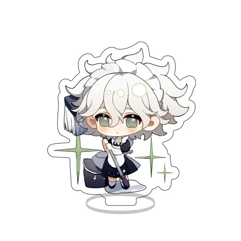 8cm Danganronpa V3 Figure Enoshima Hajime Hinata Nagito Komaeda Chiaki Nanami Acrylic Stand Model Plate Desk Decor Standing Gift