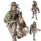 Super Action Statue Bizarre Adventure Steel Ball Run Gyro Zeppeli Collectible Figure - In Stock Room Desktop Decoration Figure