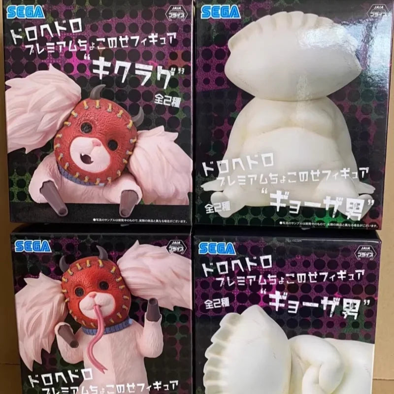 Original Sega Dorohedoro Gyoza Man Fungus Premium Chokonose Figure Surrounding Scenery Anime Figure Model Action Toys