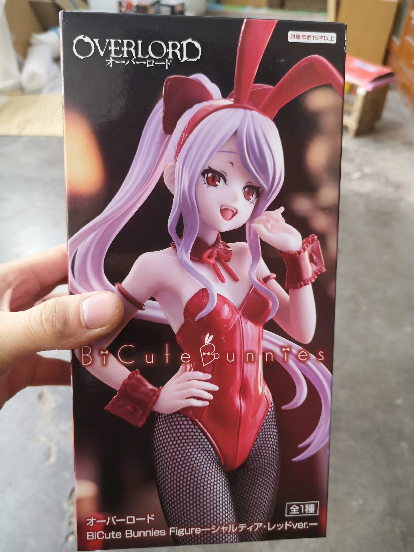 Original Bandai FuRyu BiCute Bunnies Shalltear (OVERLORD) Great Anime Figure Nice Model Ornament Gift Toys
