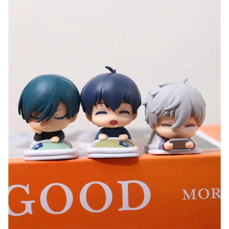 BLUE LOCK Sleep version Second Generation Isagi Yoichi Bachira Meguru Chigiri Hyoma Nagi Seishiro Itoshi Figure Model Dolls Toys