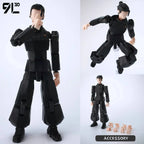 9L3D Lucky13 Gojo Sukuna Jujutsu Fushiguro Toji Gojo Satoru Action Figure Dummy13 T13 Multi-Jointed Collectible Toys Titan13
