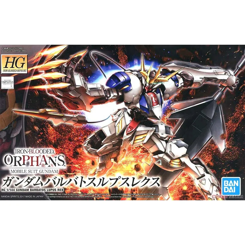 Bandai Gundam Model Kit HG IBO Bae Barbatos Lupus Rex Gusion Rebake Flauros Ryusei Go Kimaris Vidar Gunpla Anime Action Figures