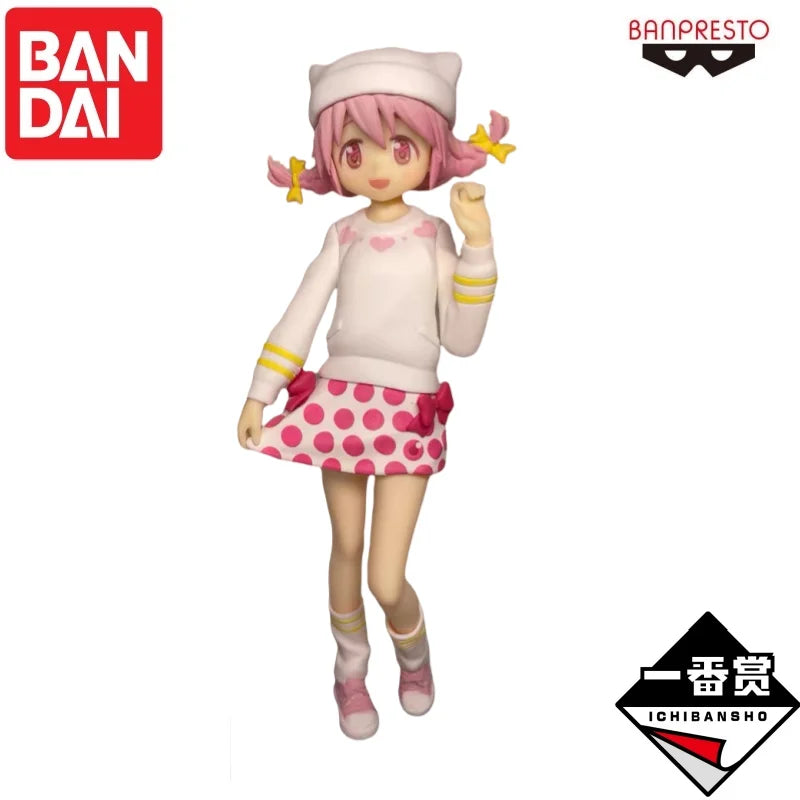 Bandai In Stock Original Banpresto Kaname Madoka Doll Brand New Boxed Animation Peripherals Anime Characters Garage Ichiban Kuji