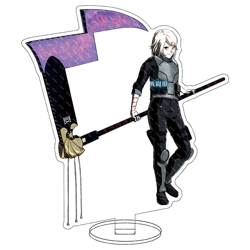 Anime Tokyo Ghoul Acrylic Stand Kaneki Ken Figures Miniatures Manga Figurines Garage Kits Model Toys GK Ornaments Decoration