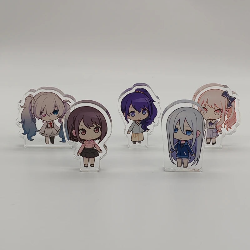 PJSK Project Sekai Colorful Stage Mini Acrylic Stand Cute Figure Hanging Accessories Cartoon Desktop Ornaments Birthday Gift
