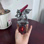 Berserk Armor Bust Guts Figure Statue Night Light Resin Crafts Black Swordsman Beastization Warrior Griffith Action Figure Model