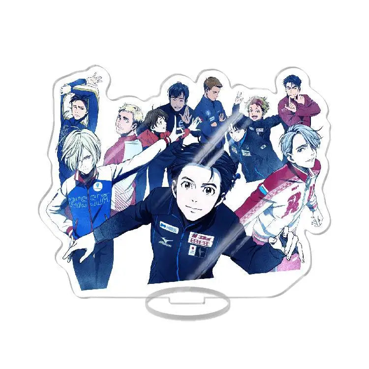 YURI!!! on ICE Anime Acrylic Stand Model Plate Decoration Desk Figure Display Friends Girls Gift Cartoon Peripheral Products