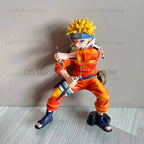 Uzumaki Naruto Uchiha Sasuke Naruto PVC Statue Action Figure Model Toy Joint Movable Doll Bookshelf Ornament Gift For Friends