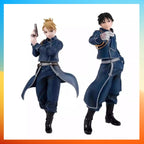 Genuine Fullmetal Alchemistfa  Roy Mustang Riza Hawkeye Statue Model Figurine Toy Gift