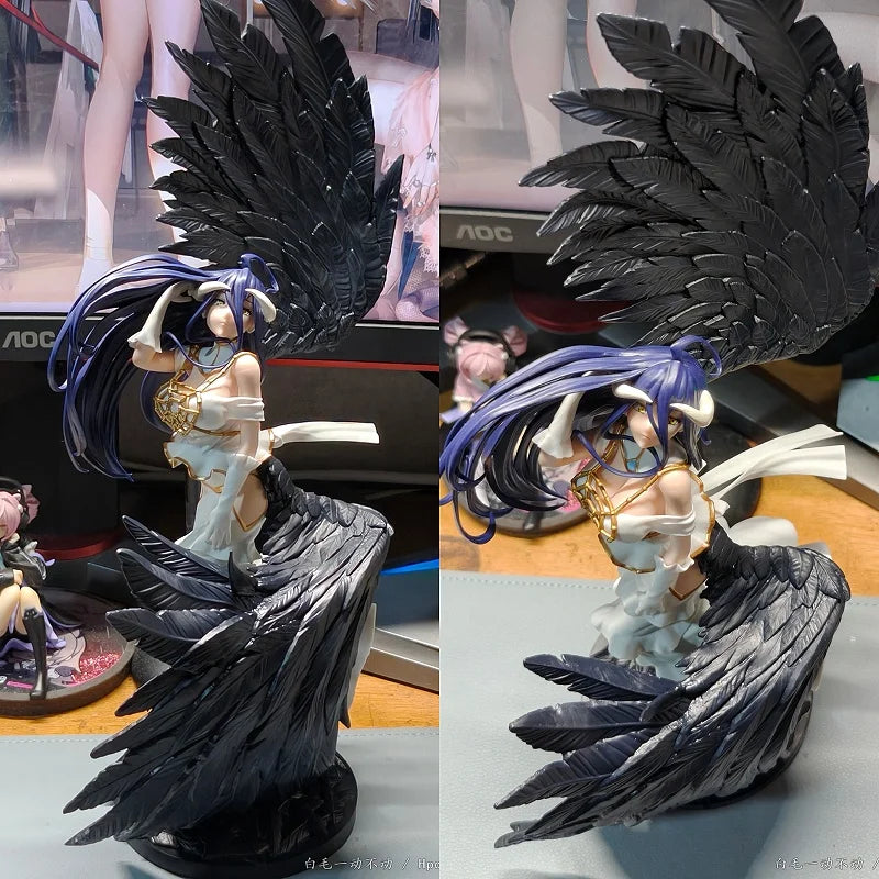 Genuine Bandai Namco Banpresto Overlord Albedo Banpresto Evolve-Empress Of Darkness Pvc Anime Figure Model Toy Gift Collector