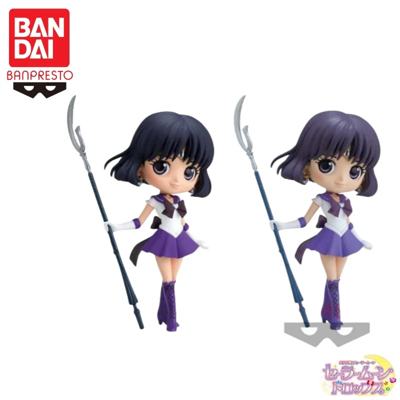 In Stock Bandai Banpresto Original Sailor Moon Tomoe Hotaru Qposket Action Figure Model Doll Brand New Boxed Anime Characters