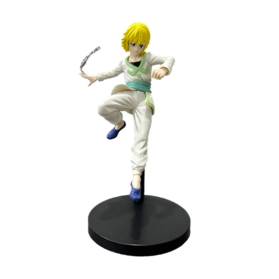Hunter x Hunter Anime Figure Gon Freecss  Alluka Zoldyck Action Figure Chrollo Lucilfer/Kurapika PVC Collect Model Figure Displa