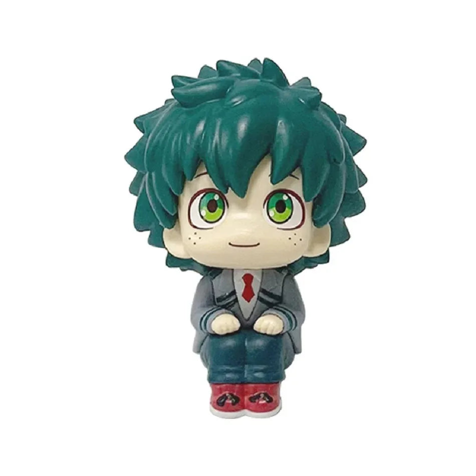 10cm Boku no Hero Academia Anime Figure Midoriya Izuku Action Figure Bakugo Katsuki/Todoroki Shoto Figurine PVC Collection Toys