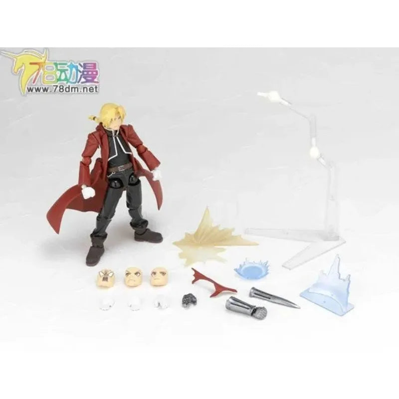 Kaiyodo Original Finished Movable Doll Series FULLMETAL ALCHEMIST Anime Action Figure Model Toys Model Ornaments Gifts for Boys