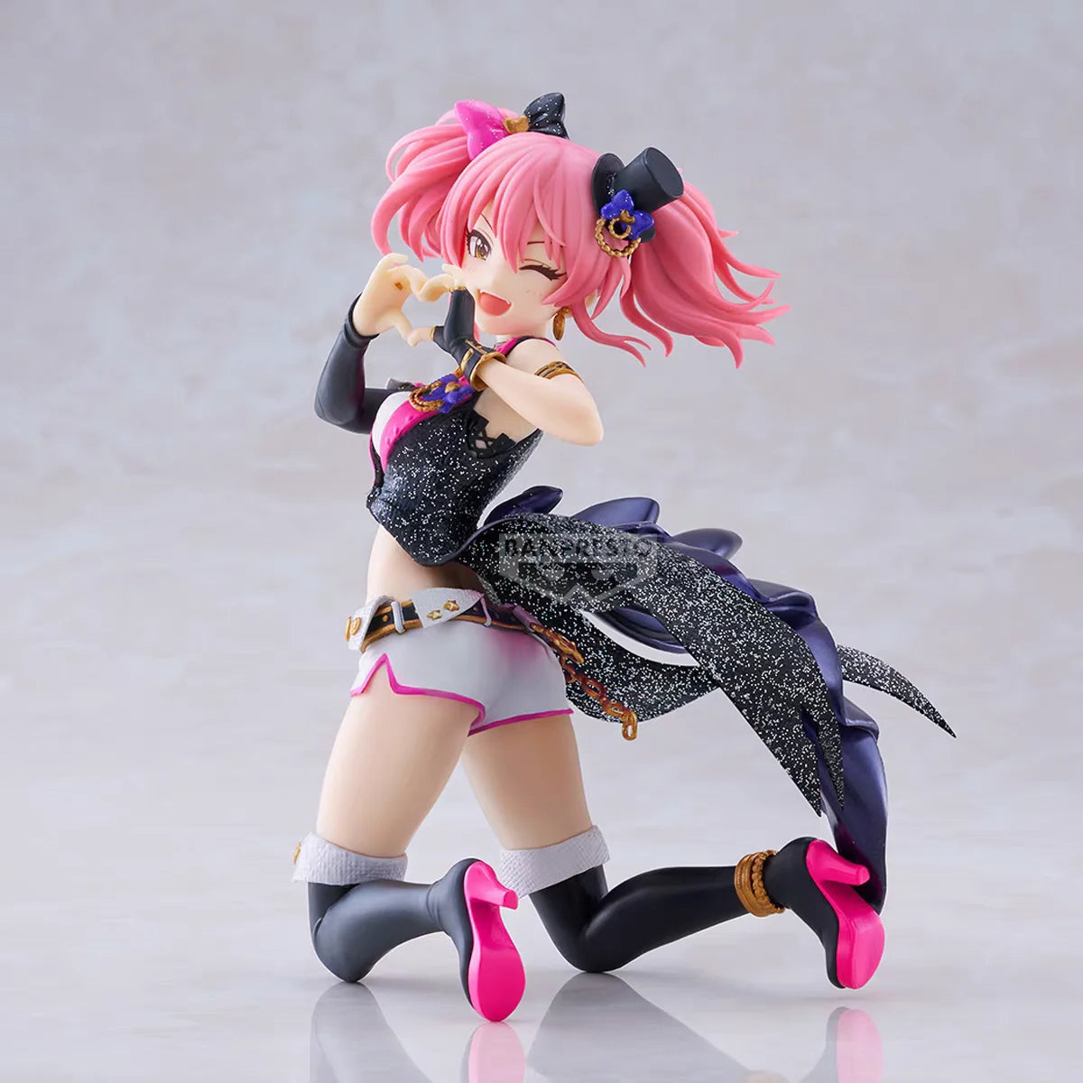 BANDAI THE IDOLM@STER CINDERELLA GIRLS ESPRESTO-Effect and glitter dress-MIKA JOUGASAKI Repaint ver. Anime Action Figure Toys